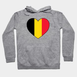 Heart - Belgium _054 Hoodie
